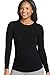 Jockey Women's Long Underwear Waffle Long Sleeve Crew