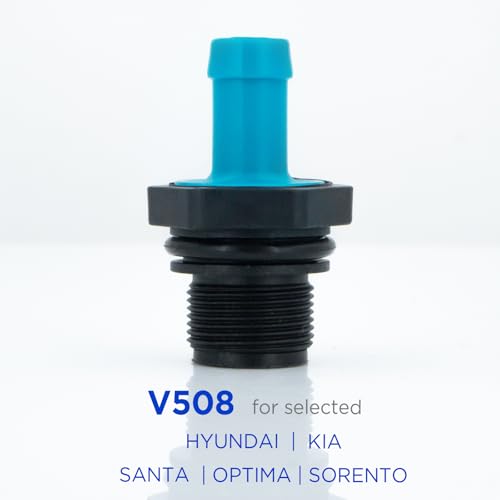 Image of 267402G600 PCV Valve Complete - Control, for Select Hyundai Kia Models s Santa | Optima | Sorento etc., V508 PCV Valve Replacement Automotive Accessories by KeeRoarin, 1 Pack