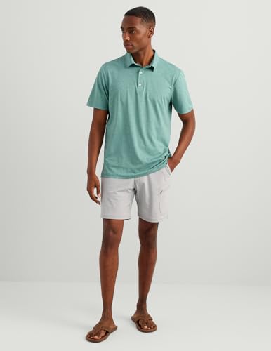Camiseta polo para hombre HUK Pursuit, de manga corta y rendimiento miniatura 3