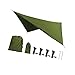 Bothyi Camping Tarp Camping Canopy Multifunctional Lightweight Sun Protection Hammock Canopy Tent Tarp Awning for Travel Yard Picnic, Green