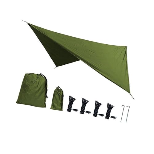 Toldo impermeable de camping verde para proteger tus picnics 7
