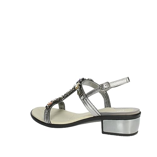 Scholl Sandali con Cinturino klio 2.0, Grigio, 37