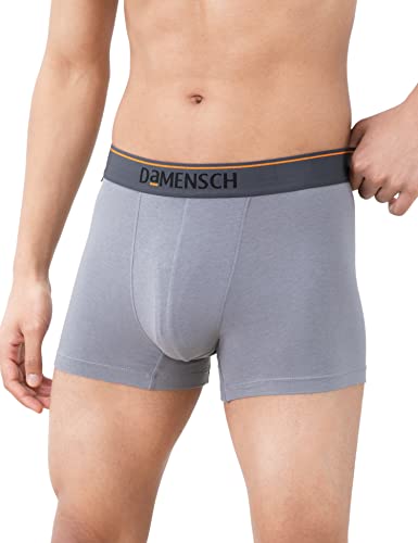 Image of DAMENSCH Deo-Cotton Solid Underwear Pack of 1 Breathable Inner for Men Cotton Trunks for Men Pack No-Marks Waistband Mens Underwear Moisture Wicking Underwear for Men Combo