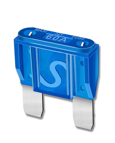 10pcs 60AMP Maxi Fuses - 60A Automotive Blade Fuse for Auto Car Rv Boat Truck