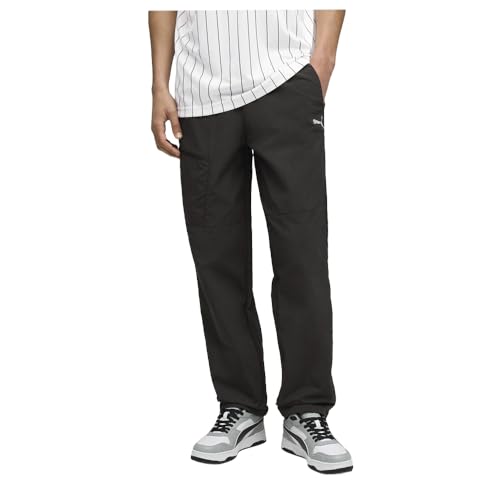 PUMA Mens Pumatech Relaxed Cargo Pants Casual - Black