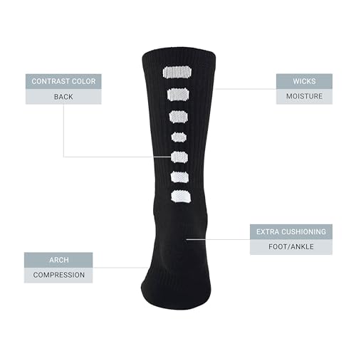 Image of Augusta Sportswear Color Block Crew Socks