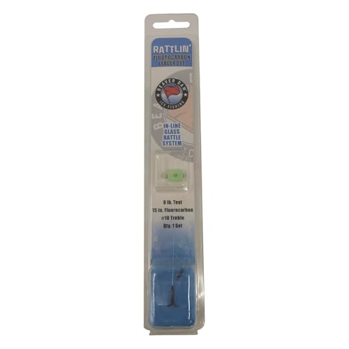 Beaver Dam Rattlin' Fluorocarbon Ice Leaders 50 lb #4 miniatura 1