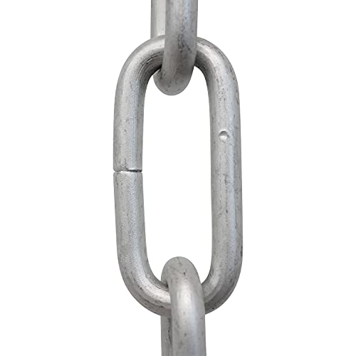 Image of RCH Hardware CH-ST59-U58-SC Steel Chandelier Chain 3 Gauge, Satin Chrome (1 Foot)