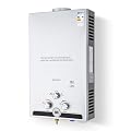 CO-Z 18L Propane Tankless Water Heater, High-Capacity 4.76 GPM Instant Hot Water for Farms, Workshops, Open-Air Sinks – CE Listed, Digital Display, Overheat Protection, 4.5–30.6kW