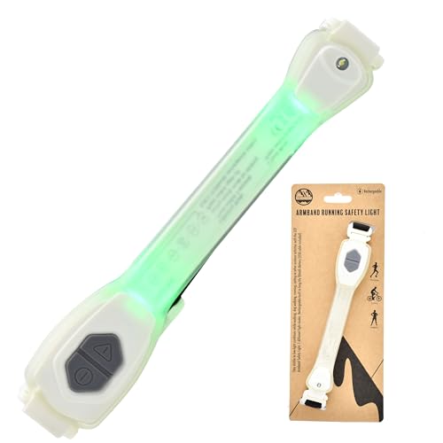 Six Peaks Unisex Sia0103 LED Armband Running Safety Light, White