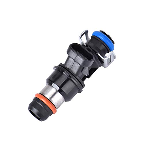 17113698 25317628 FJ10062 FJ315 17113553 Fuel Injectors for 2001-2007 Buick Rainer Chevy Silverado Sierra Cadillac Escalade Suburban Tahoe GMC Yukon Hummer 4.8L 5.3L 6.0L, 8Pcs (Black/Blue)