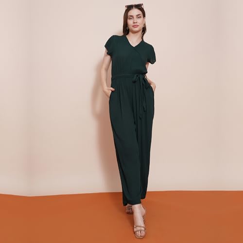Image of Globus Women Jumpsuit (GS567300 Green M)