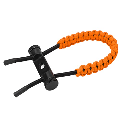PLYE Bow Wrist Sling, Archery Bow Wrist Sling Nylon Convenient for Training(orange) - Image 3