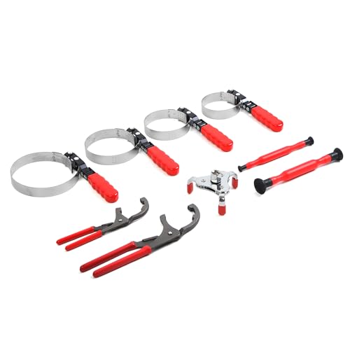 WINMAX TOOLS AUTOMOTIVE 7PCS Oil Filter Wrench Set, Oil Filter Removal Tool with...