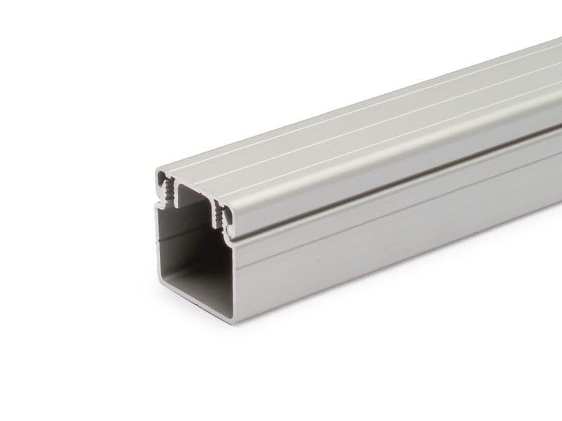 Kabelkanal und Deckel aus Aluminium Profil 30x30 Alu: 2000mm