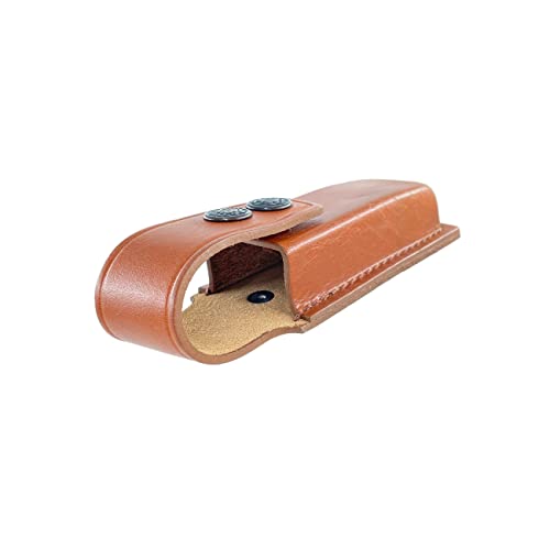 Koltster Leather Magazine Pouch For Beretta 92 With Belt Clip, Handmade Brown Leather Single Magazine Carrier/Case (Alis005) #TOP4