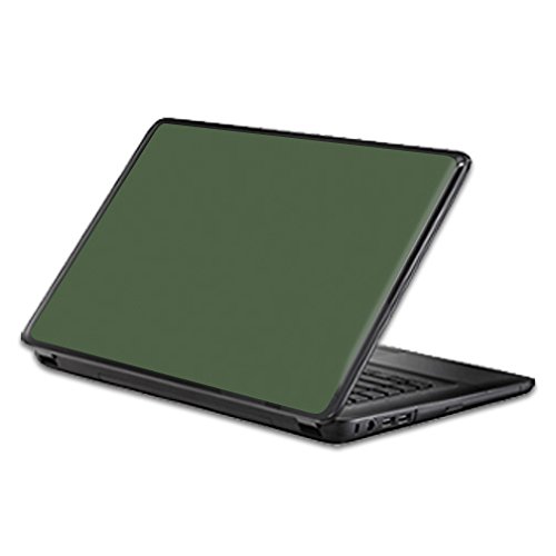 MightySkins Universal 13" Laptop Skin - Solid Olive Vinyl Decal Wrap | Protective Cover, Easy Apply & Remove
