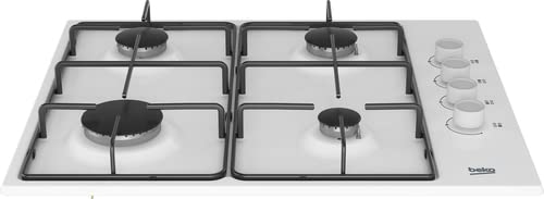 Plaque gaz BEKO 7900W 61cm, HIGG64123SW