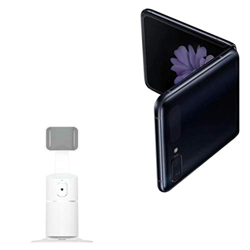 Suporte e suporte BoxWave para Samsung Galaxy Z Flip [PivotTrack360 Suporte para selfie] Suporte com