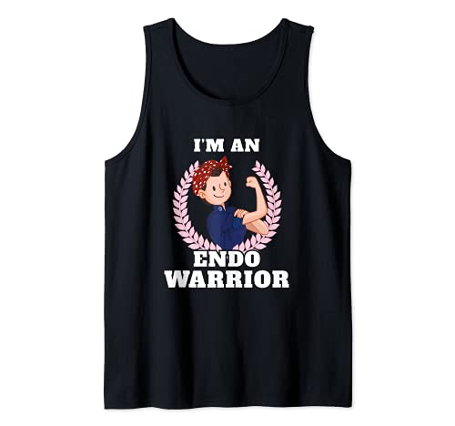 I'm a Endo Warrior Endometriosis Awareness Camiseta sin Mangas