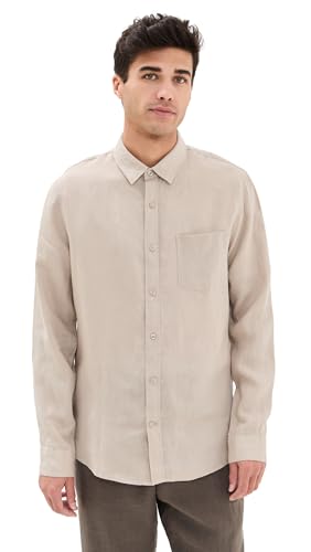 Image of Vince Men's Linen Shirt