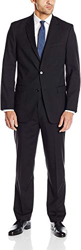 Marzzotti Mens Suit Two Button Side Vent Jacket Flat Front Pants Gianni Stripe