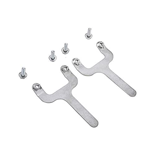 Gkhowiu Kits d'écrous pour goupilles de guidon arrière pour fixe, pare-chocs supérieur arrière pour Cherokee XJ 1082 4WD 2WD de 1984 à 2001