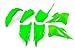 Ufo Plast Kit Verde Fluoro Kawasaki Kx 85 2022-2024 - 3