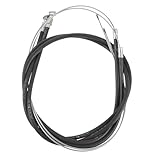 HAWILLOSCH 自転車ブレーキケーブル フロントリア交換用 亜鉛メッキ加工 耐摩耗性 自転車アクセサリー ロードバイク マウンテンバイク用ブレーキライン 2個セット
