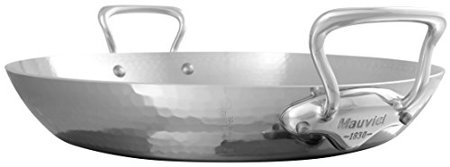 Mauviel M'Elite Paella pan, 13.8, Stainless