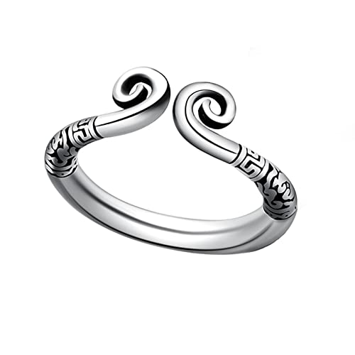 ペニスリング 男性用コックリング メンズ ステンレスぺにすリング縁起唐草浮き彫り開放式 ボール付きあだるとぐっず 男性人気 ペニスリングアダルトグッズ 男性用ペニスリング 日常ぺニスリングsex toys男性for men 内径24mm - 画像1