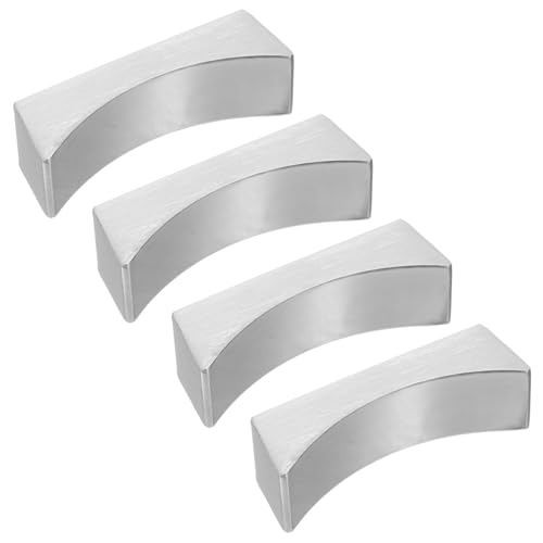 LIFKICH 4個ステンレス製多機能箸置き カトラリー収納 箸 スプーン フォーク整理用 ホテル レストラン 家用テーブルウェア