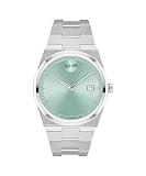 Movado Bold Quest Men's Sport Watch - Swiss Quartz, Stainless Steel Link Bracelet - 5 ATM Water Resistance - Luxury Fashion Timepiece for Him - 40mm