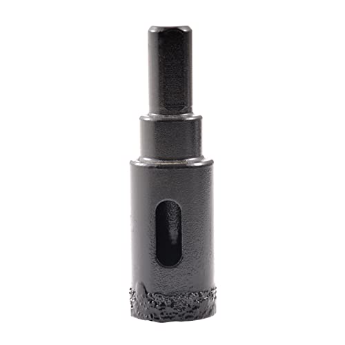 KATUR Diamond Drill Bit Brazed Core Hole Saw 20mm, Hollow Hole Cutter for Glass Porcelain, Tile, Marble, Ceramic, Granite