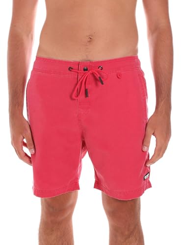 Maillot de bain Superdry SURPLUS Goods rouge style short de plage