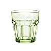Bormioli Rocco Rock Bar Lounge Glass Peach Mint Ice Set of 6