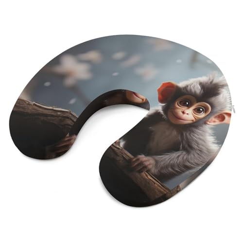 Almohada cuello espuma viscoelástica tamaño único miniatura 6