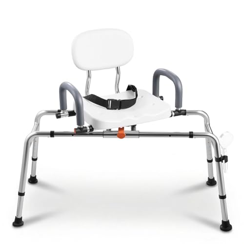 VEVOR Sliding Shower Chair 400lbs