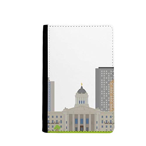 Porte-passeport Canada motif ville pour organiser vos voyages et vols