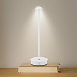 LAMPE DE TABLE LED RECHARGEABLE : Cette lampe de table rechargeable allie élégance et praticité. D'une simple pression, vous pouvez choisir entre une lumière chaude, froide ou naturelle, pour s'adapter à tous les moments de la journée.