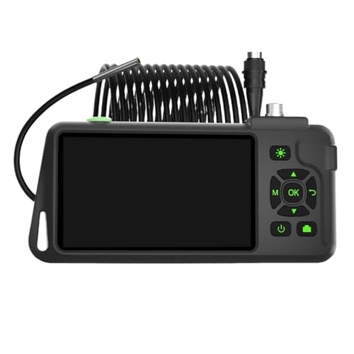 Cámara endoscópica de inspección HD1080P boroscopio triple lente para coche con pantalla IPS