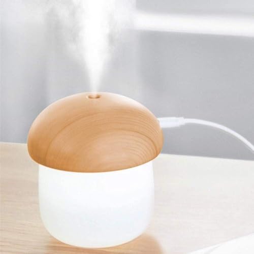 Humidificador de aire con forma de hongo portátil y silencioso 5
