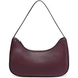Fashion shoulder Bag for Women's Cute Hobo Tote Handbag Mini Clutch Underarm Purse for Daily Use/Work/Travel/Casual Outings (Wine Red)