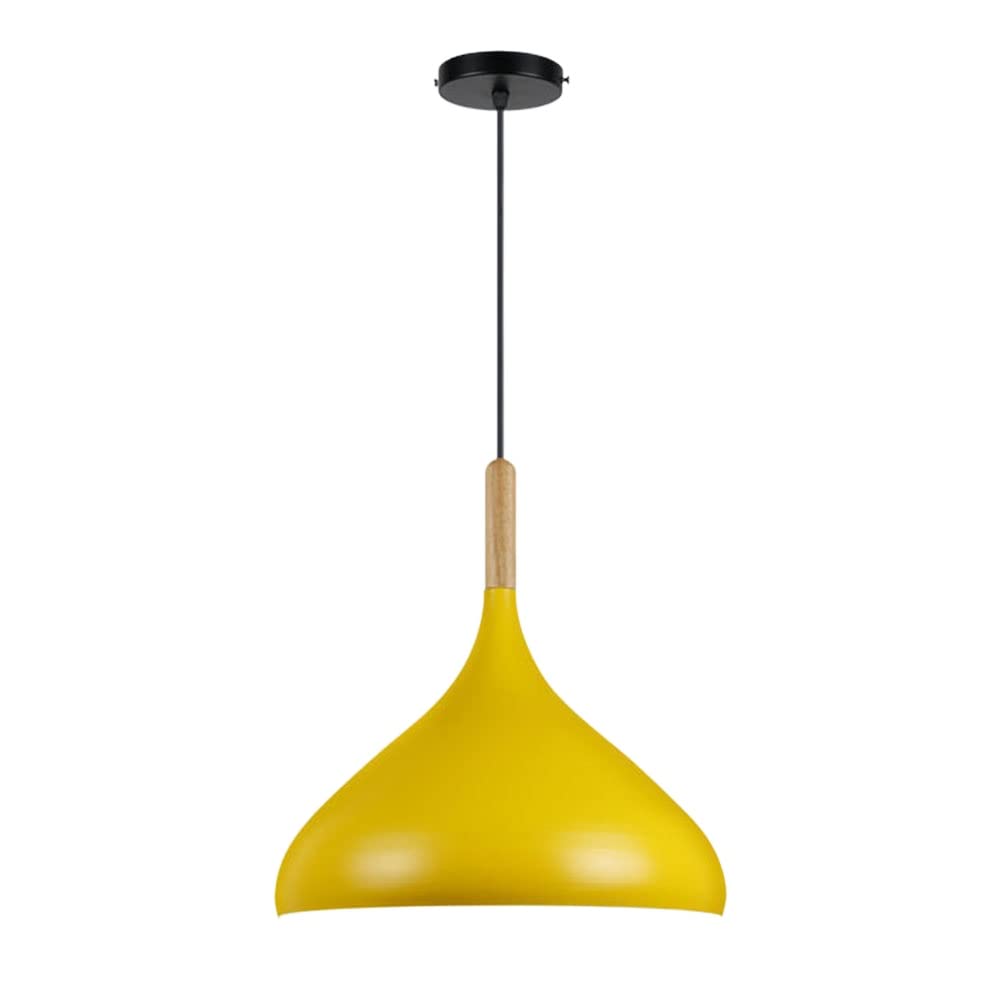 Suspension à vis E27 colorée style ferme pour coin café cosy - 6