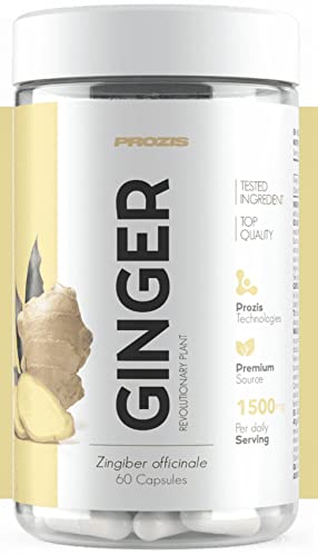 Prozis Ginger 180 capsule - zenzero naturale