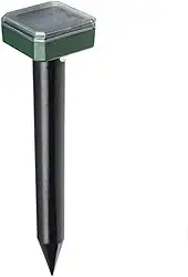 Repelente Solar Ultrassonico Pestes Cobras Ratos Roedores Jardim Externo