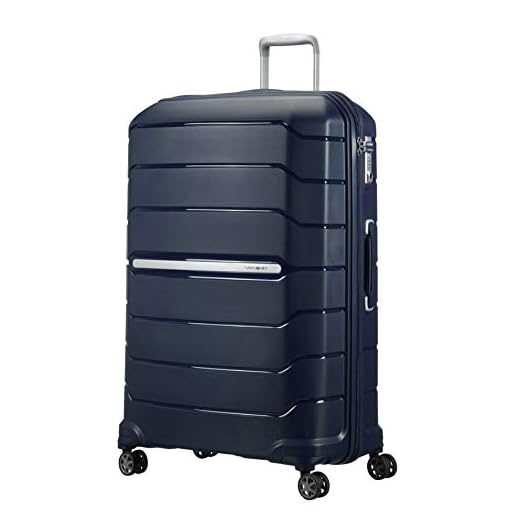 Samsonite Flux Spinner XL Maleta Expansible, 81 cm, 136 L, Azul (Navy Blue)