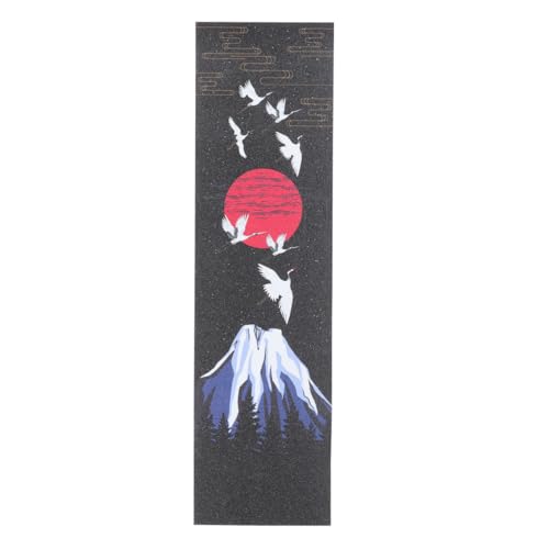 ifundom Blatt Wasserdichtes mattes Aufkleber Klebeband Traktion Skateboarden farbig Streifen skateboard belag grip tapes für skateboards Griptape für Skateboards Sandpapier