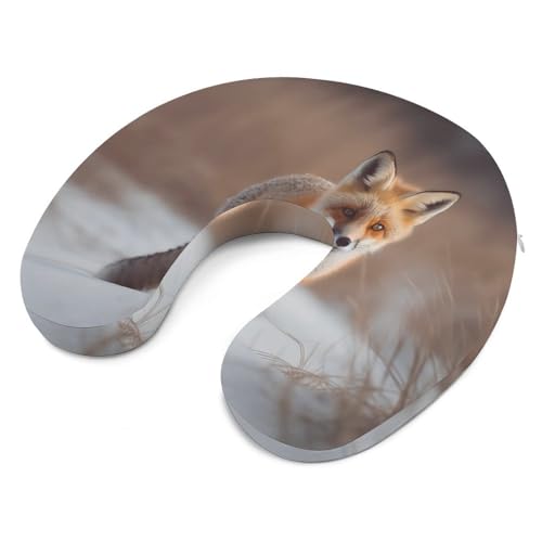 Almohada de espuma viscoelástica para viaje tamaño único miniatura 6