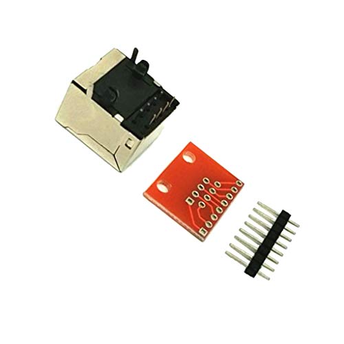 harayaa 10 stuks kleine RJ45 8P8C Connector Breakout Adapter Module Onderdelen Gereedschap Set - Afbeelding 5